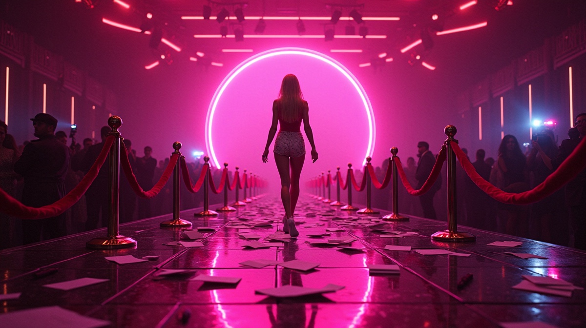 AI-generated editorial illustration for: BRITNEY SPEARS JUST SOLD HER ENTIRE MUSIC CATALOG IN MASSIVE DEAL