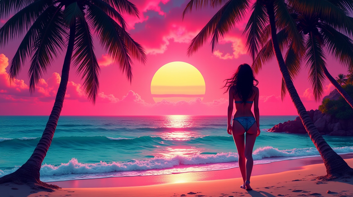 KYLIE JENNER DROPS JENER-OUS CLEAVAGE in TAN BIKINI as INTERNET GOES WILD