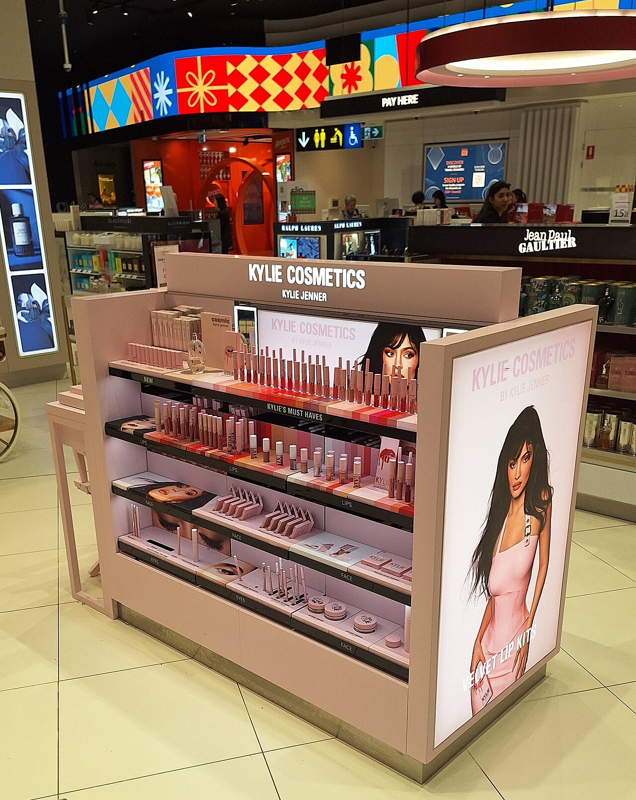 Kylie Jenner — Kylie Cosmetics Melbourne Airport Duty Free 2024